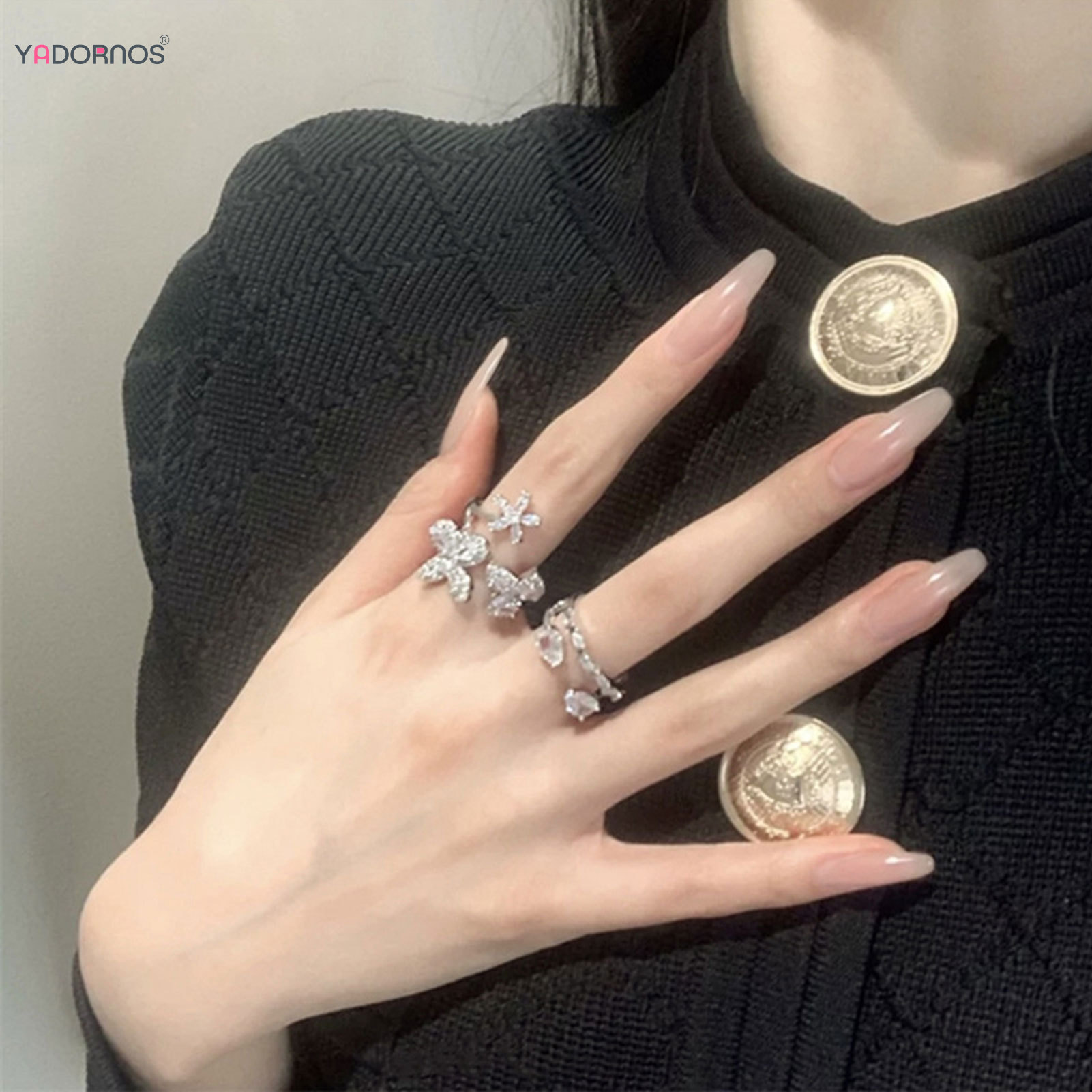 Photography Tips - Nude Color Long Ballet Fake Nails