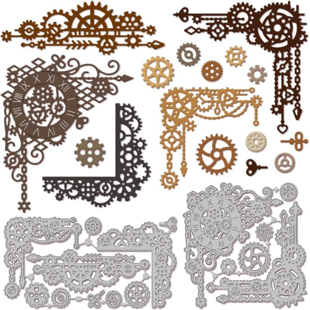 Photography Angles - Steampunk Frame Cutting Dies for DIY