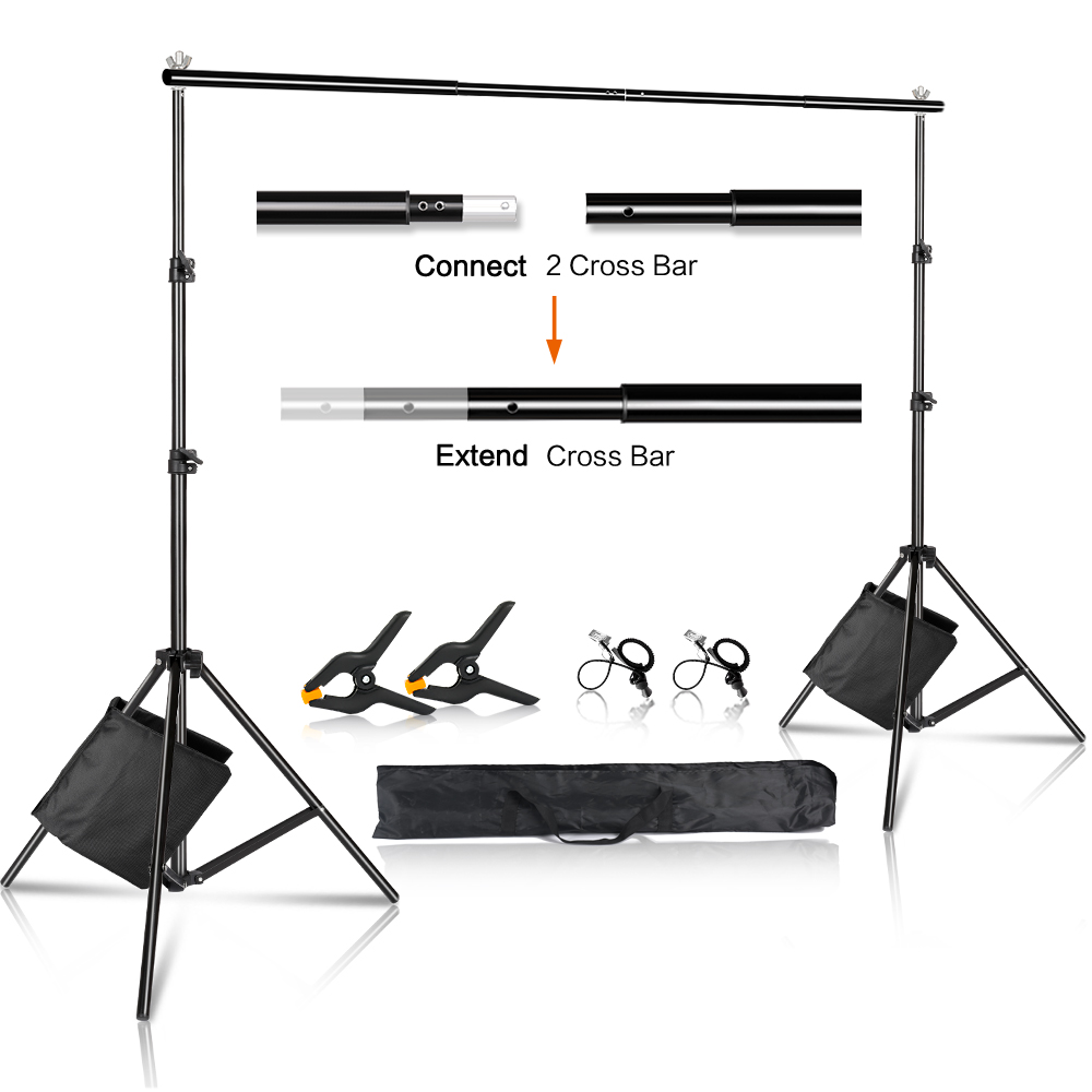 Backdrop Stand Kit - SH Photography Background Stand Photo Studio
