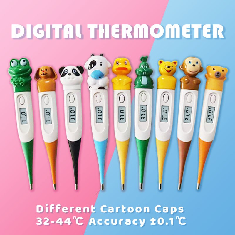 Photography Duck - 1pc Baby Cartoon Digital Thermometer Oral