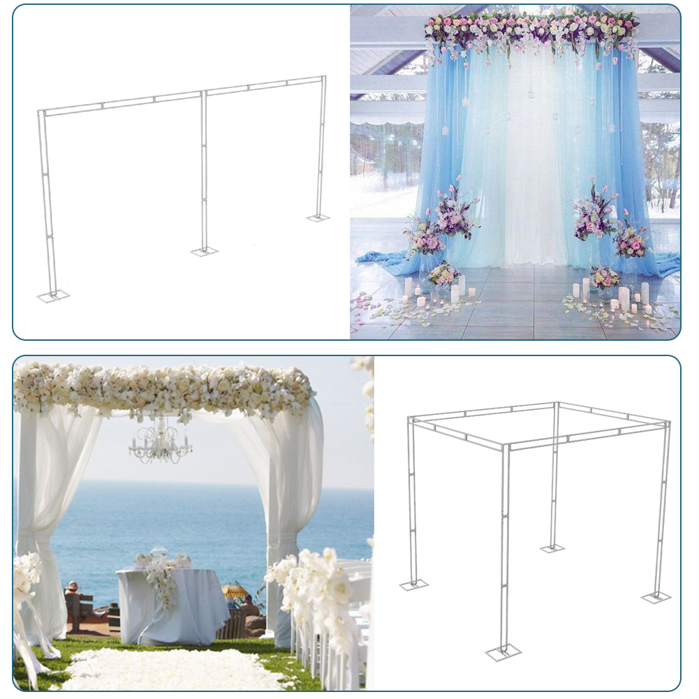 Backdrop Stand Kit - Heavy Wedding Backdrop Stand Kit Canopy