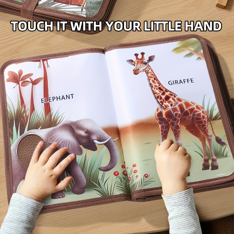 Photography Jokes - 1pc,Baby Touch Book, Sensory Training Baby