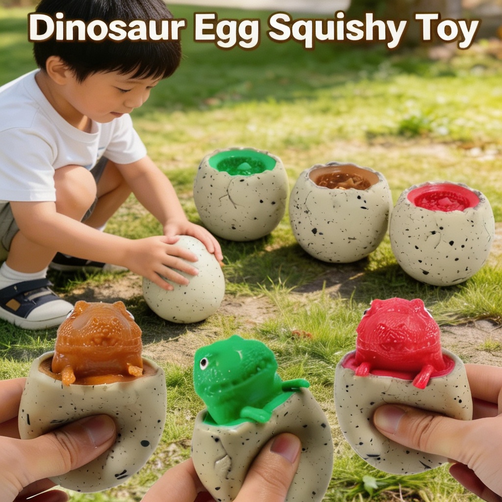 Photography Jokes - Novelty Squishy Pop Up Dinosaur Egg