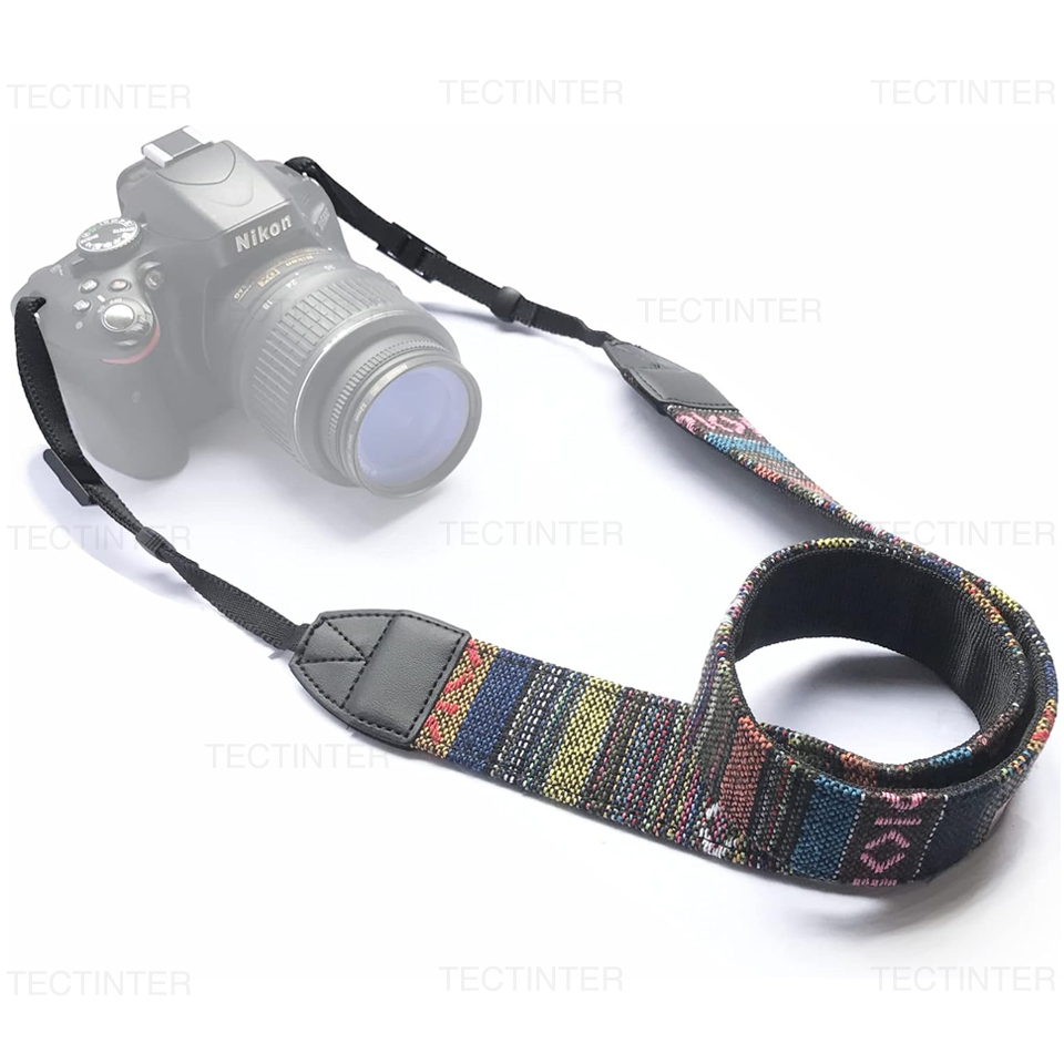 Camera Strap Leather - Adjustable Camera Strap Belt PU Leather