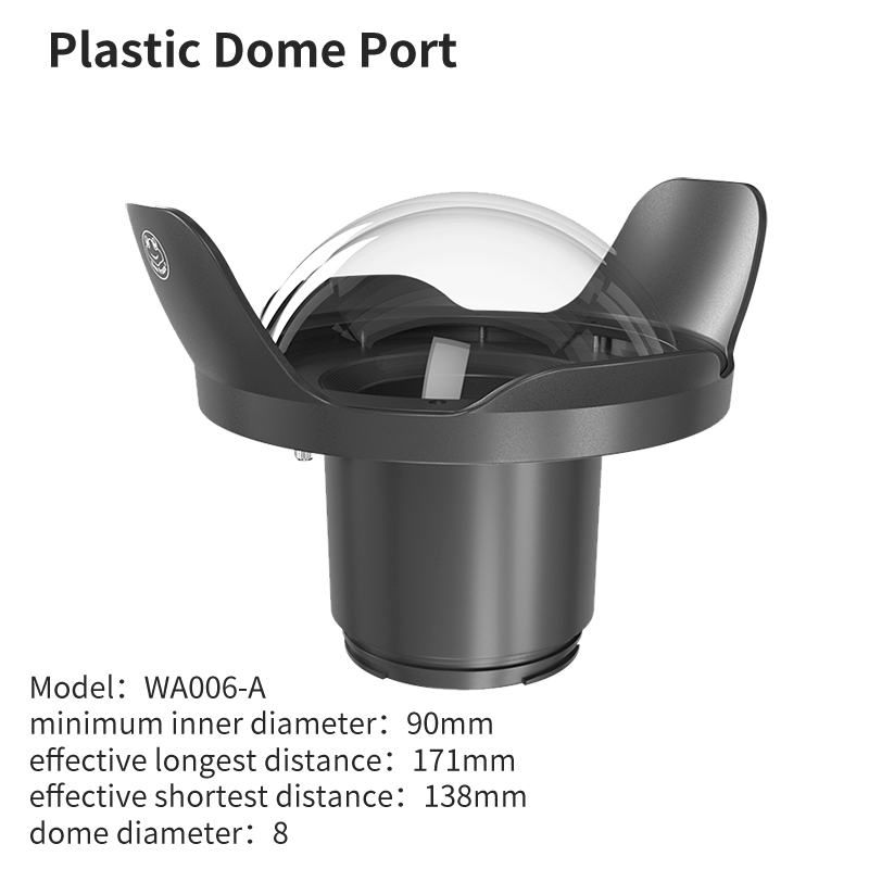 Photography Angles - 8' Wide Angle Dome Port Lens