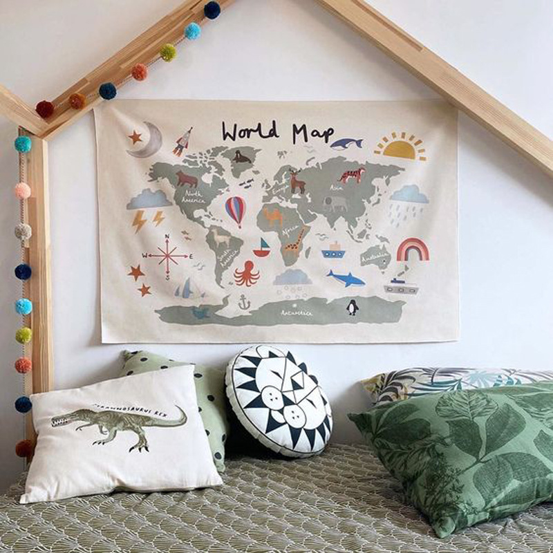 Photography Mapped - Nordic Wall Decor Kids Room World