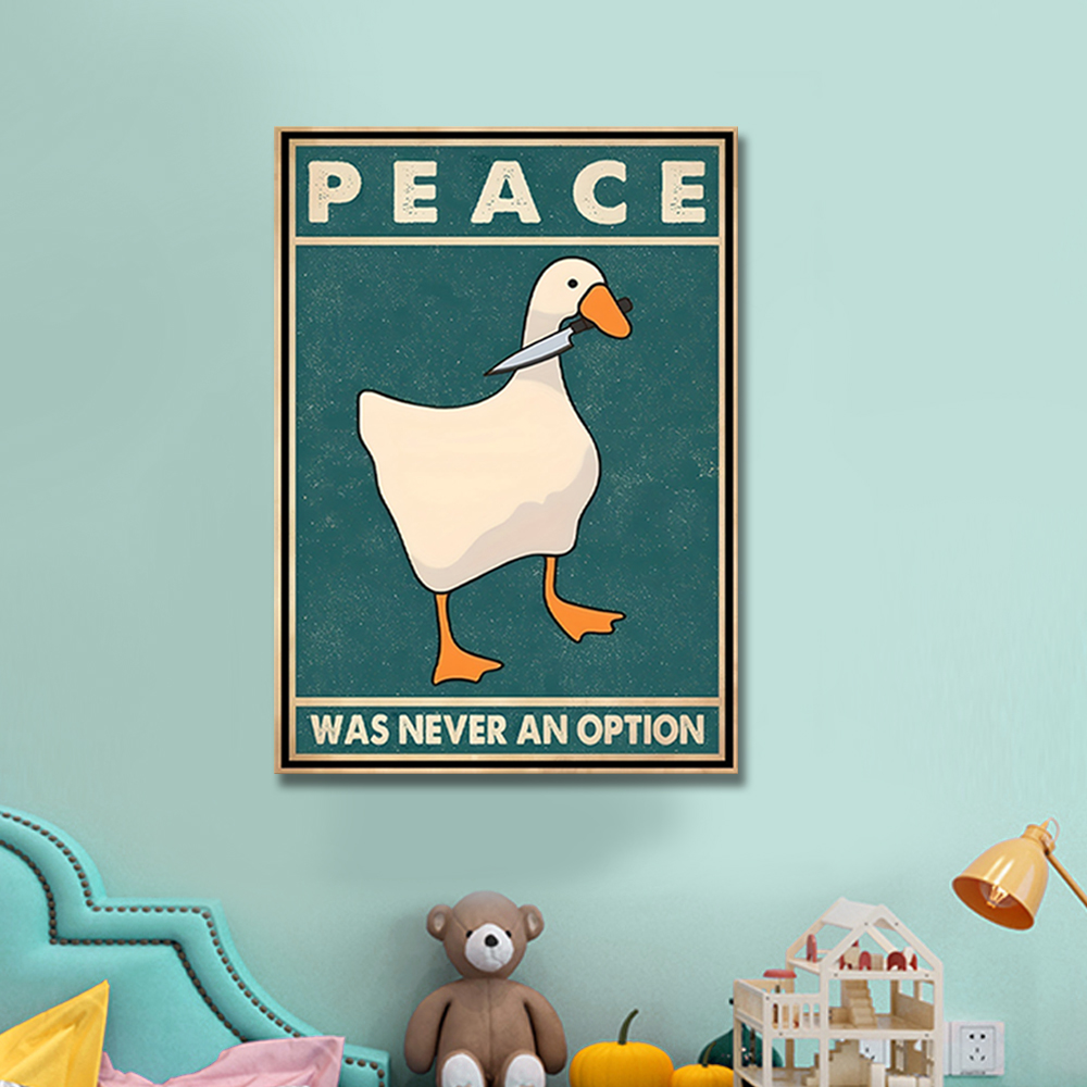 Photography Duck - Goose Peace Was Never An Option