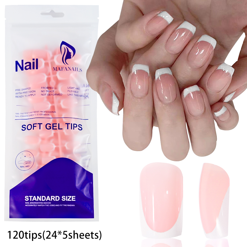 Photography Tips - 120pcs Glossy Short Square Press On