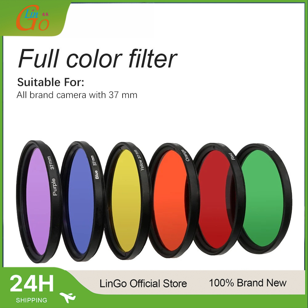 Photography Yellow Filter - Lin Go Colorful Filter Color Filtors