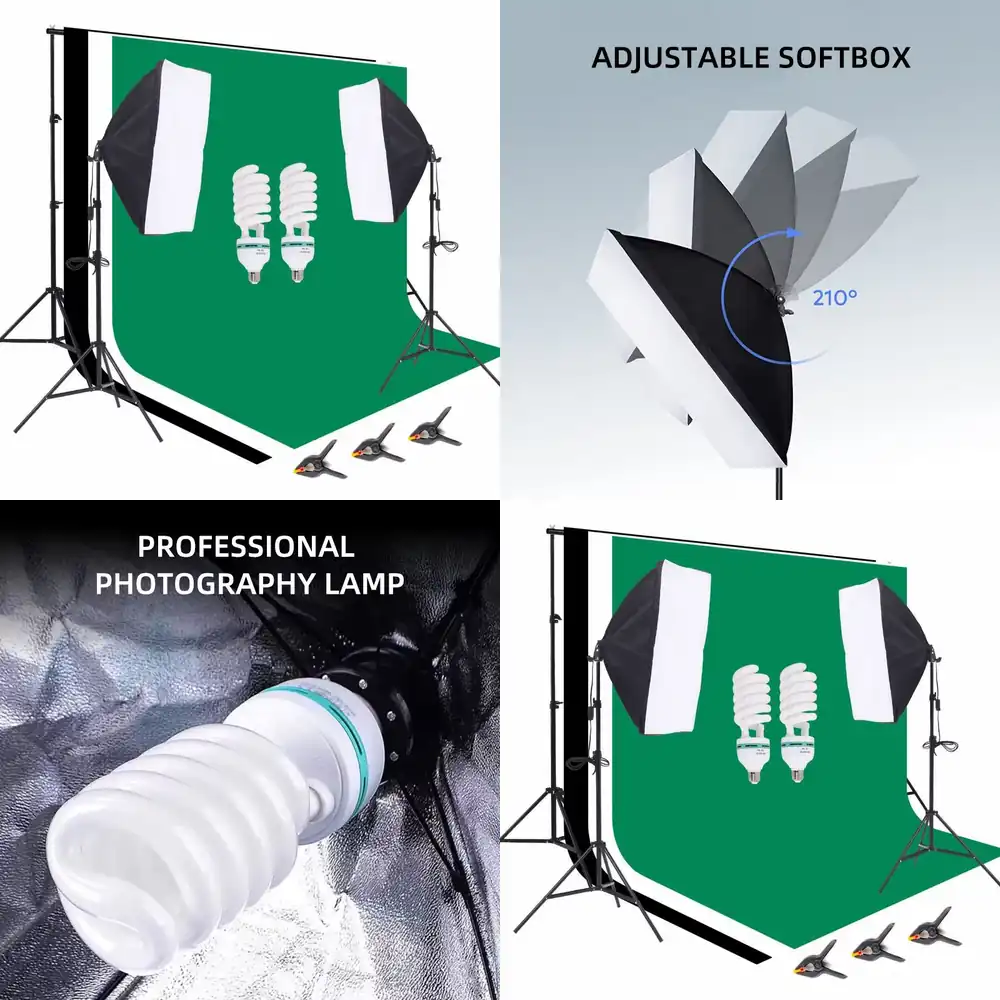 Backdrop Stand Kit - 1 Photo Studio Equipment 2.6*3m Background