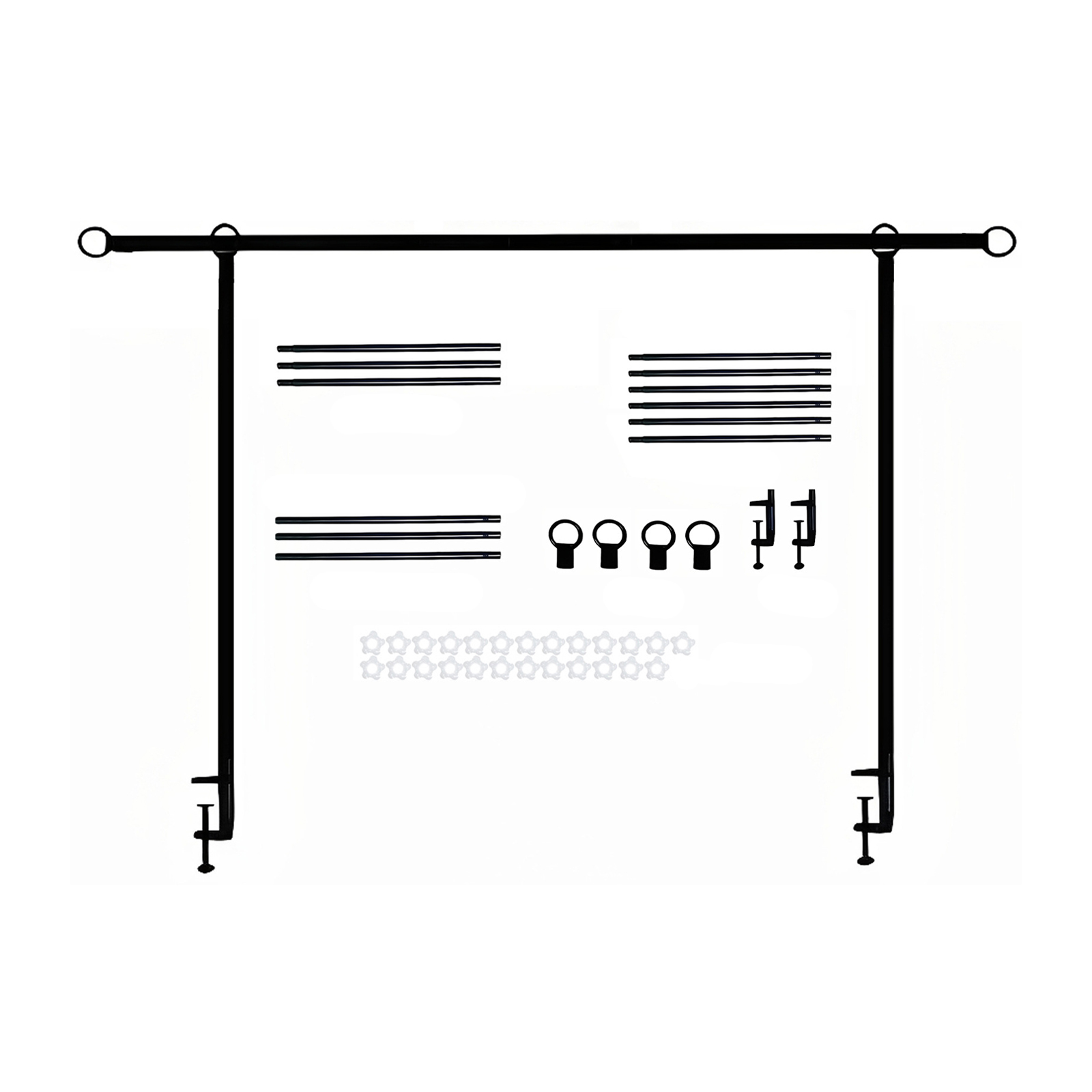 Backdrop Stand Kit - Adjustable Over The Table Arch Stand