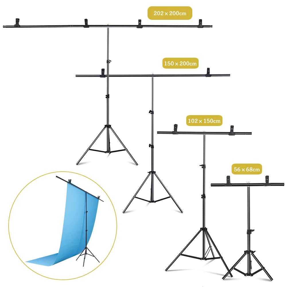 SH Photography1.5*2/2*2M T-Sha - огляд і ціна Backdrop Stand Kit