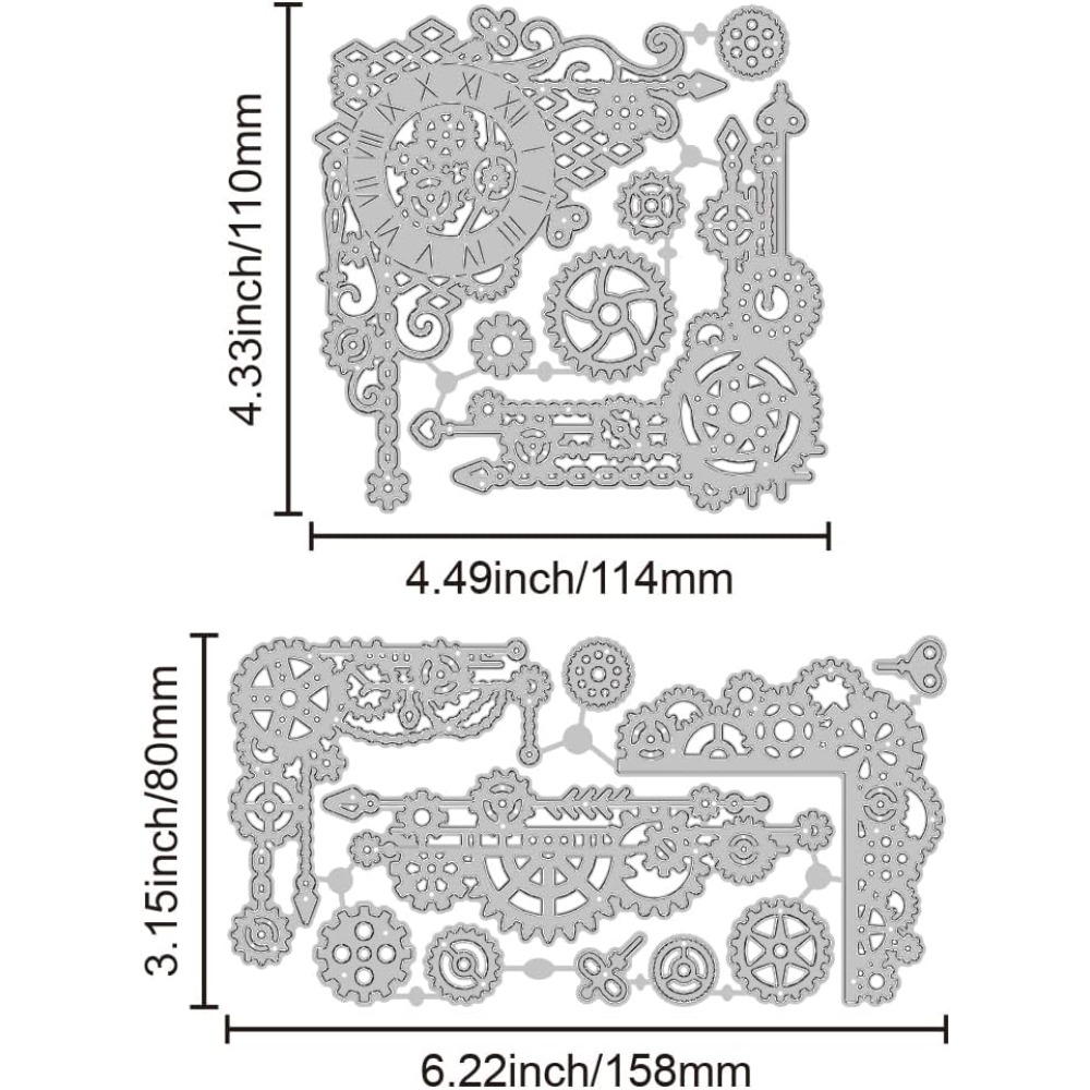 Steampunk Frame Cutting Dies f - огляд і ціна Photography Angles