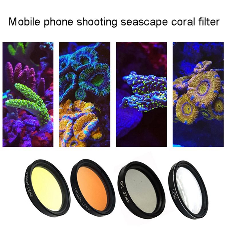【A17Z】3X Aquarium Smartphone C - огляд і ціна Photography Yellow Filter