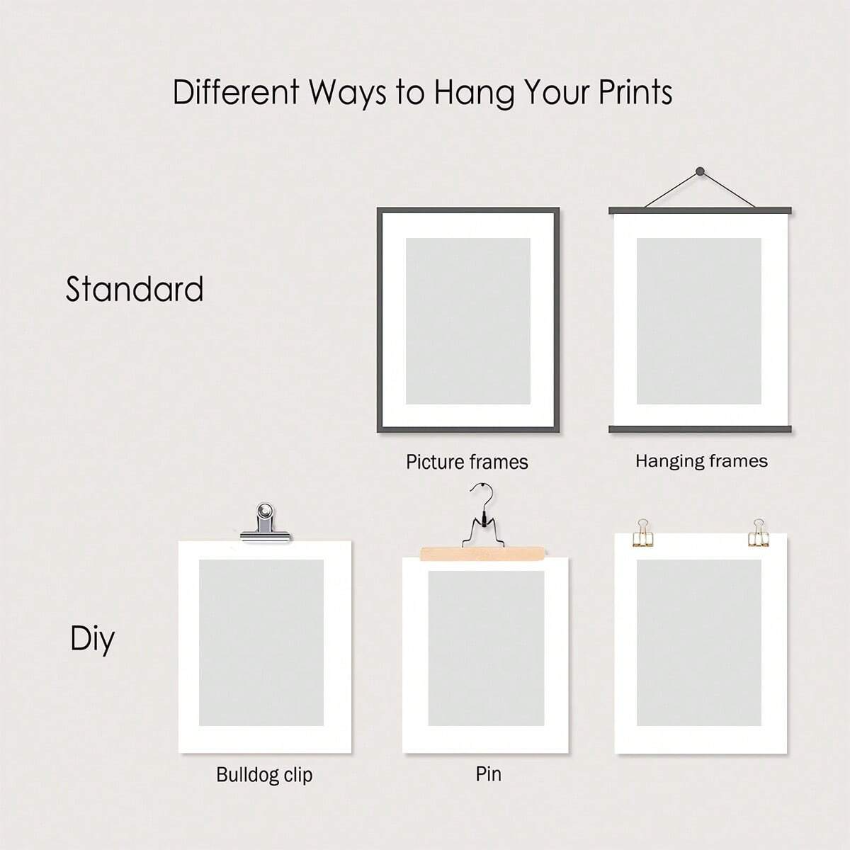 4/5/6pcs Custom Canvas Printin - огляд і ціна Photography Poster