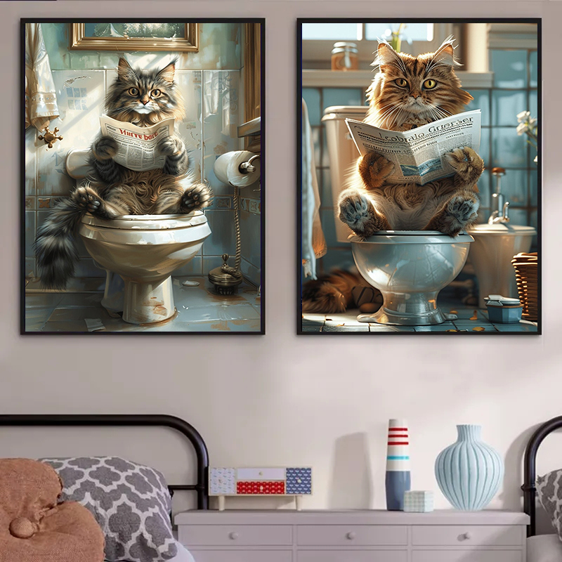Animal on The Toilet and Readi - огляд і ціна Photography Duck