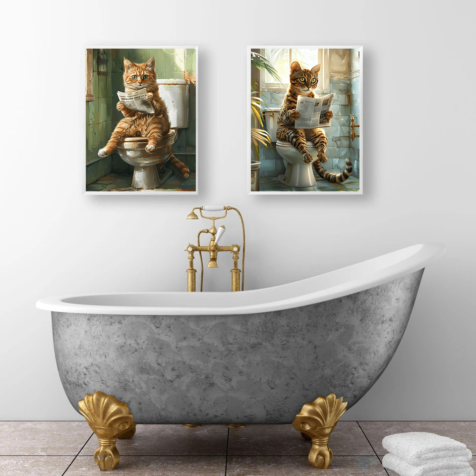 Animal on The Toilet and Readi - огляд і ціна Photography Duck