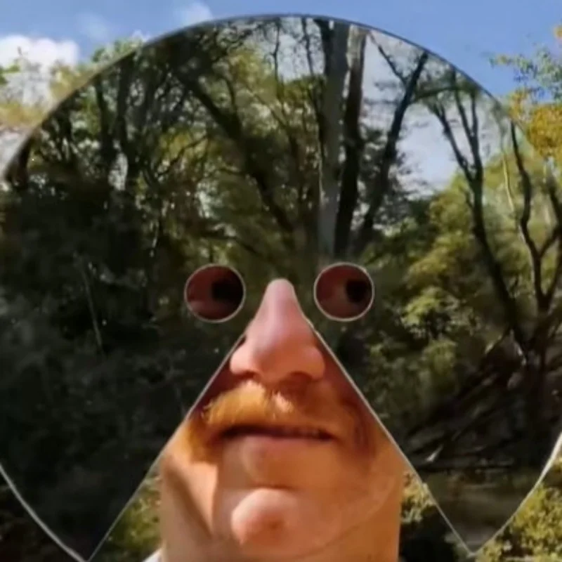 Full Face Round Mirror Mask Vi - огляд і ціна Photography Jokes