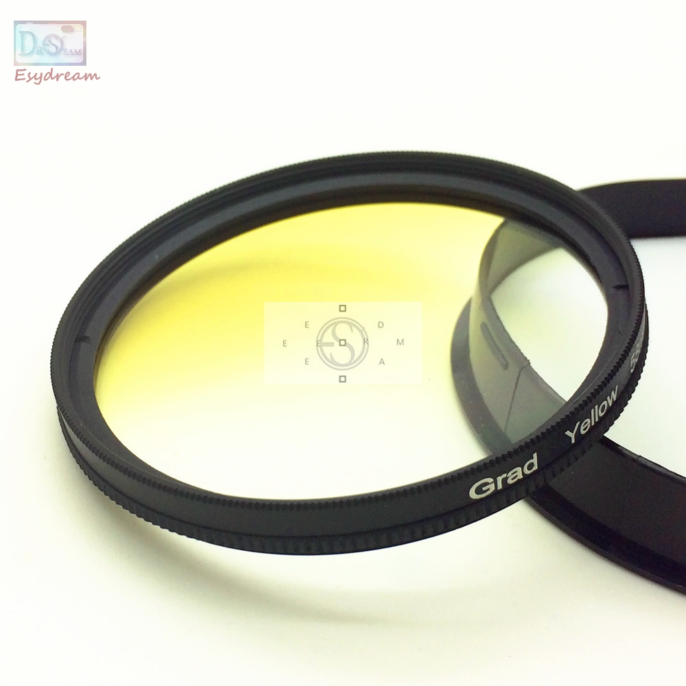 Graduated Yellow Color Lens Fi - огляд і ціна Photography Yellow Filter