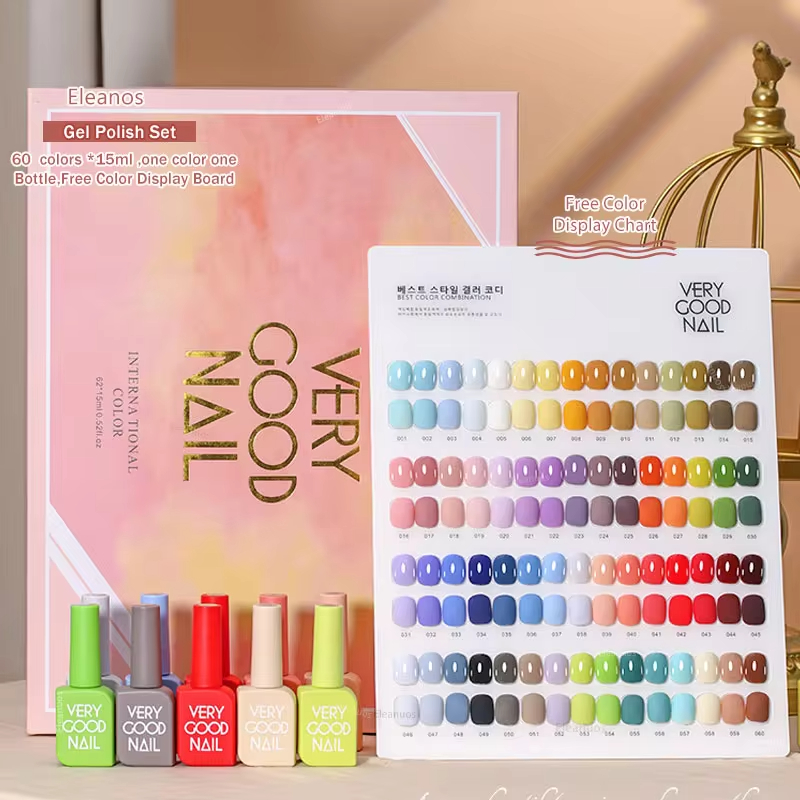 Eleanos 60pcs Very Good Nail G - огляд і ціна Color Checker Card