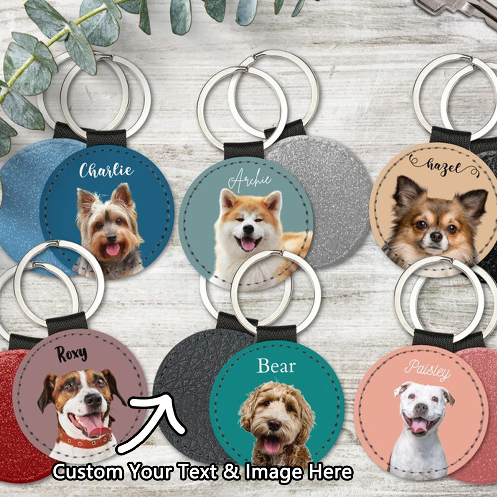 Custom Pet Photo Keychain Pers - огляд і ціна Photography Style