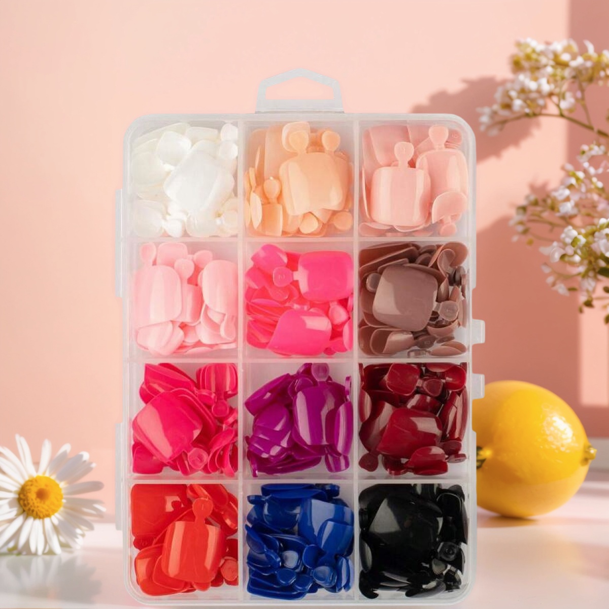 96/288Pcs Solid Color Press On - огляд і ціна Photography Tips