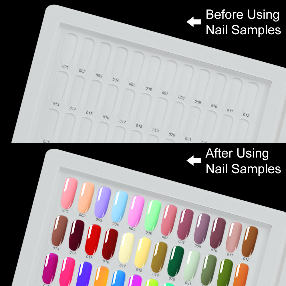 New 216 Acrylic Nail Color Dis - огляд і ціна Color Checker Card