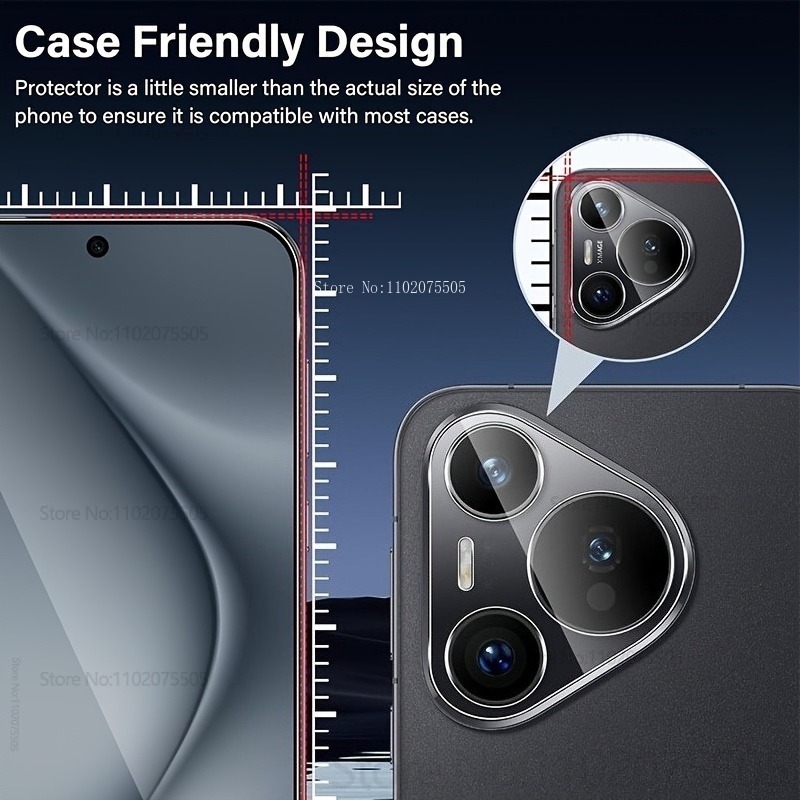 [4-in-1]2Pcs Full Coverage Tem - огляд і ціна Photography Kit Huawei Pura 80 Ultra