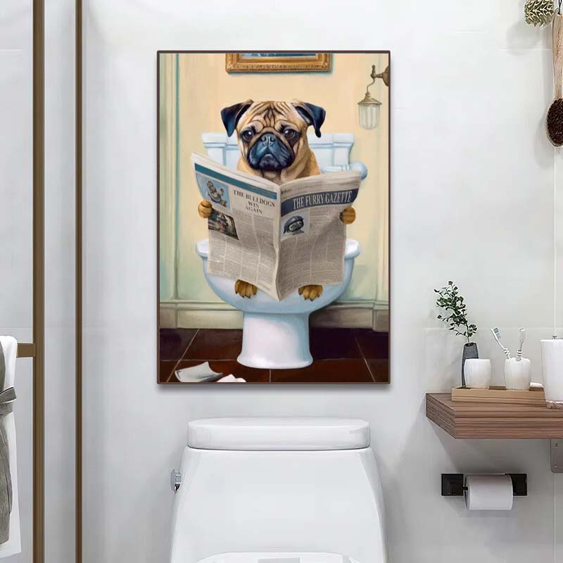 Bathroom Decor Colorful Animal - огляд і ціна Photography Duck