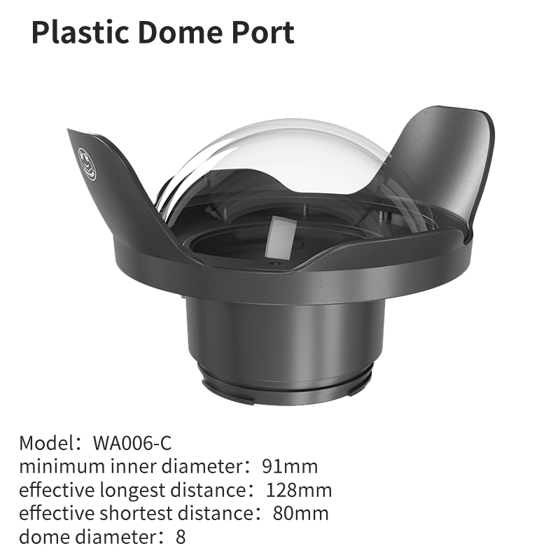 8' Wide Angle Dome Port Lens F - огляд і ціна Photography Angles