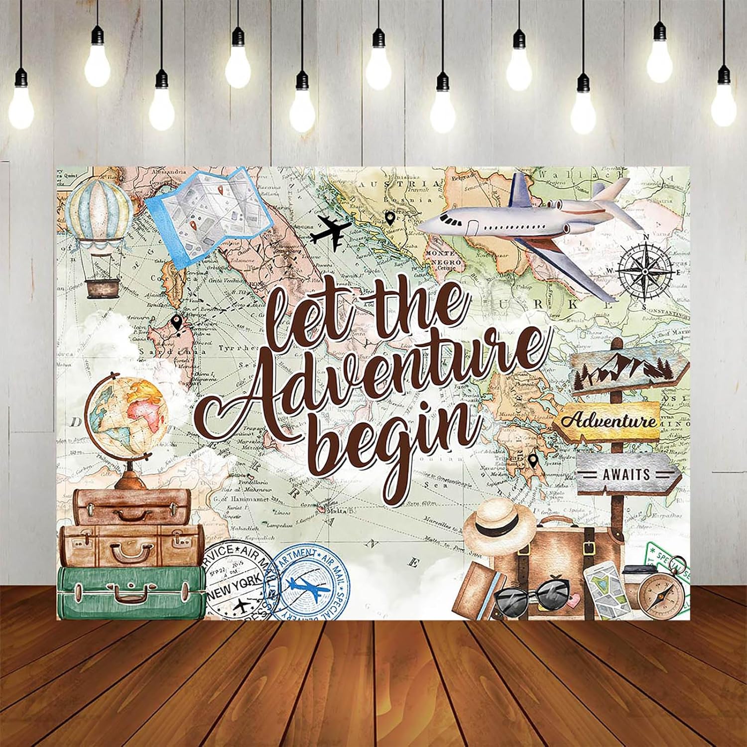 Adventure Awaits Let The Adven - огляд і ціна Photography Mapped