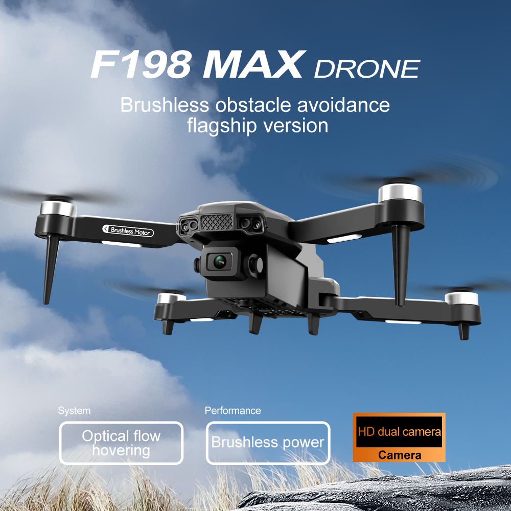 New F198 Drone Professional Du - огляд і ціна Photography Angles