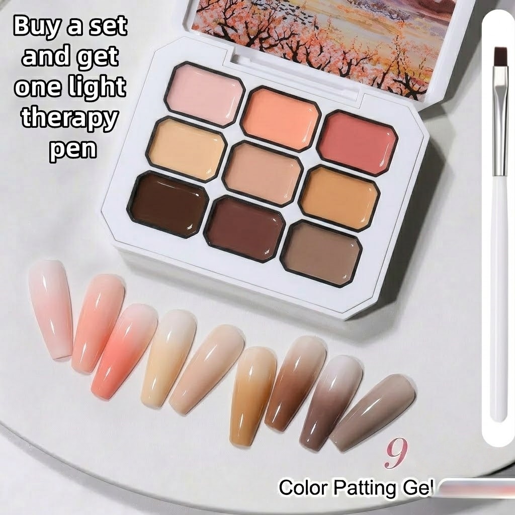 9 Colors Nude Milk Tea Solid C - огляд і ціна Photography Techniques