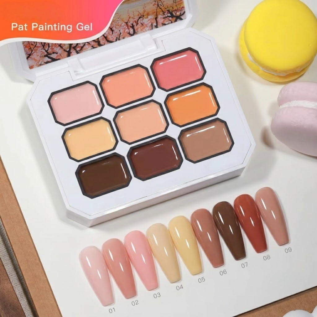 9 Colors Nude Milk Tea Solid C - огляд і ціна Photography Techniques