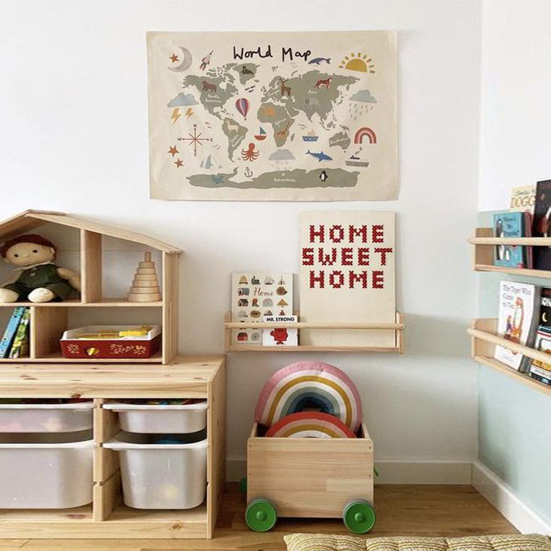 Nordic Wall Decor Kids Room Wo - огляд і ціна Photography Mapped