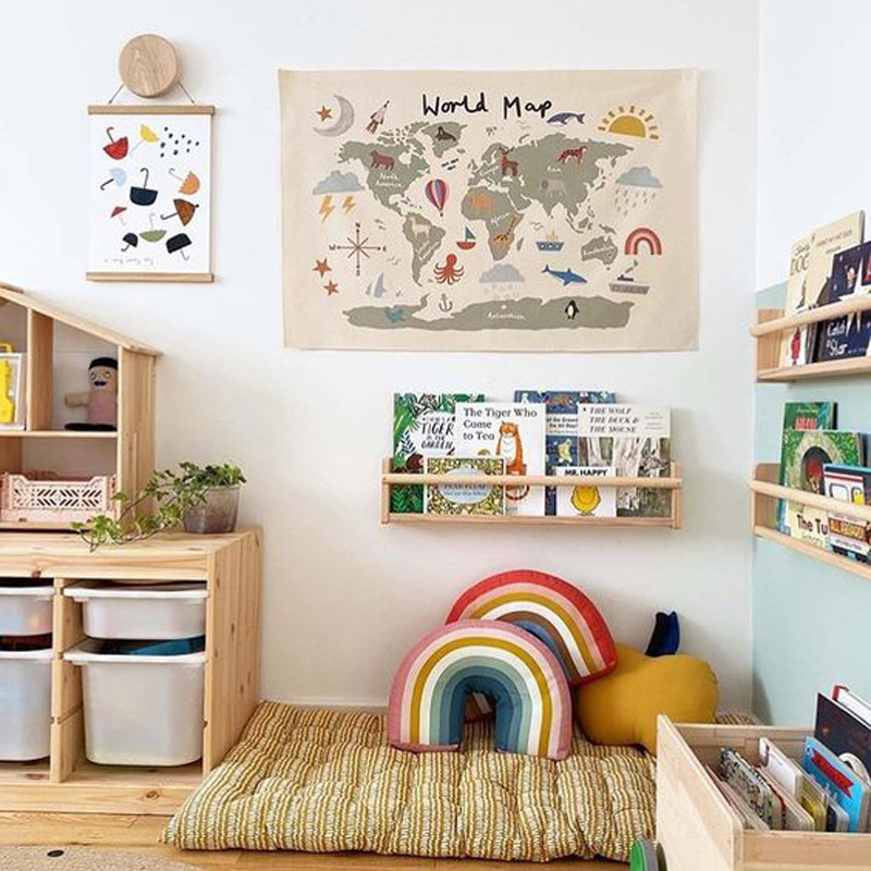 Nordic Wall Decor Kids Room Wo - огляд і ціна Photography Mapped