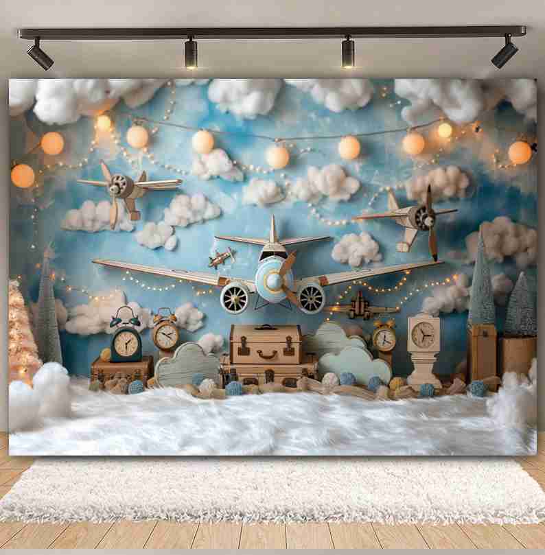 Baby Shower Hot Air Balloon Ai - огляд і ціна Photography Mapped