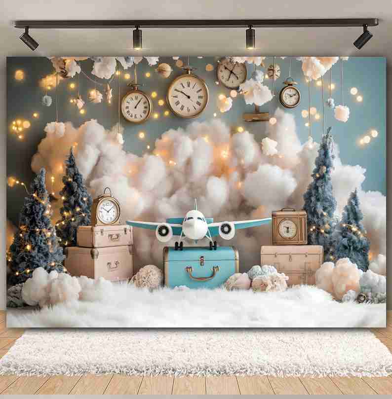 Baby Shower Hot Air Balloon Ai - огляд і ціна Photography Mapped