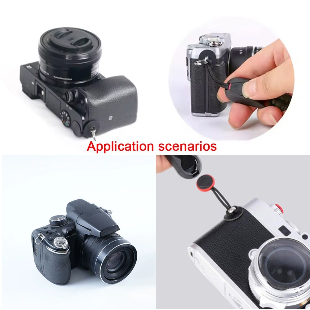 Anti Slip Leather Rings Camera - огляд і ціна Camera Strap Leather