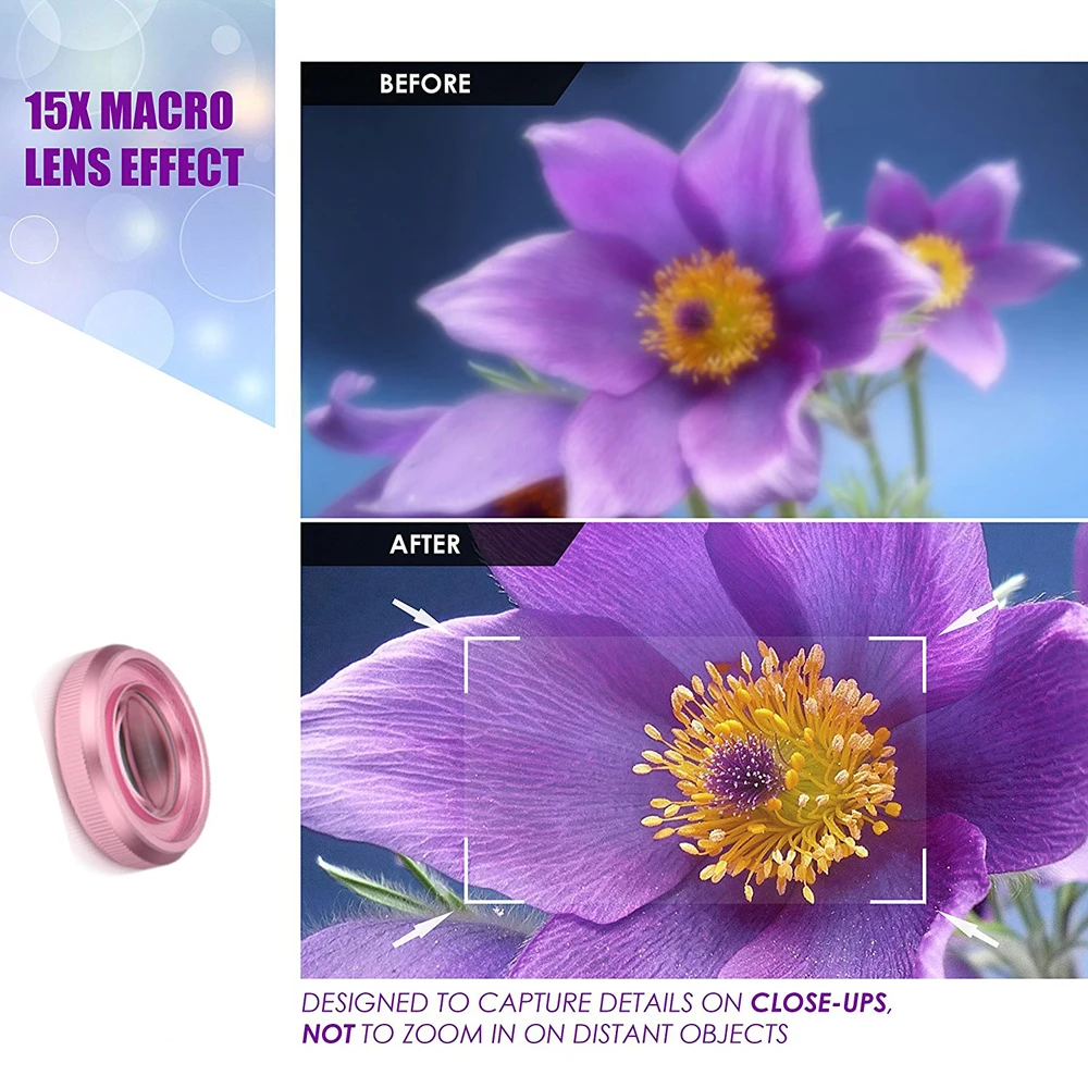 12.5X Macro Lens 4K HD Profess - огляд і ціна Photography Angles