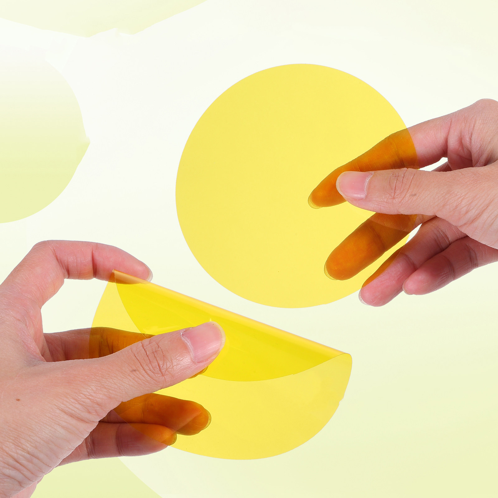5Pcs Photography Lighting Gels - огляд і ціна Photography Yellow Filter