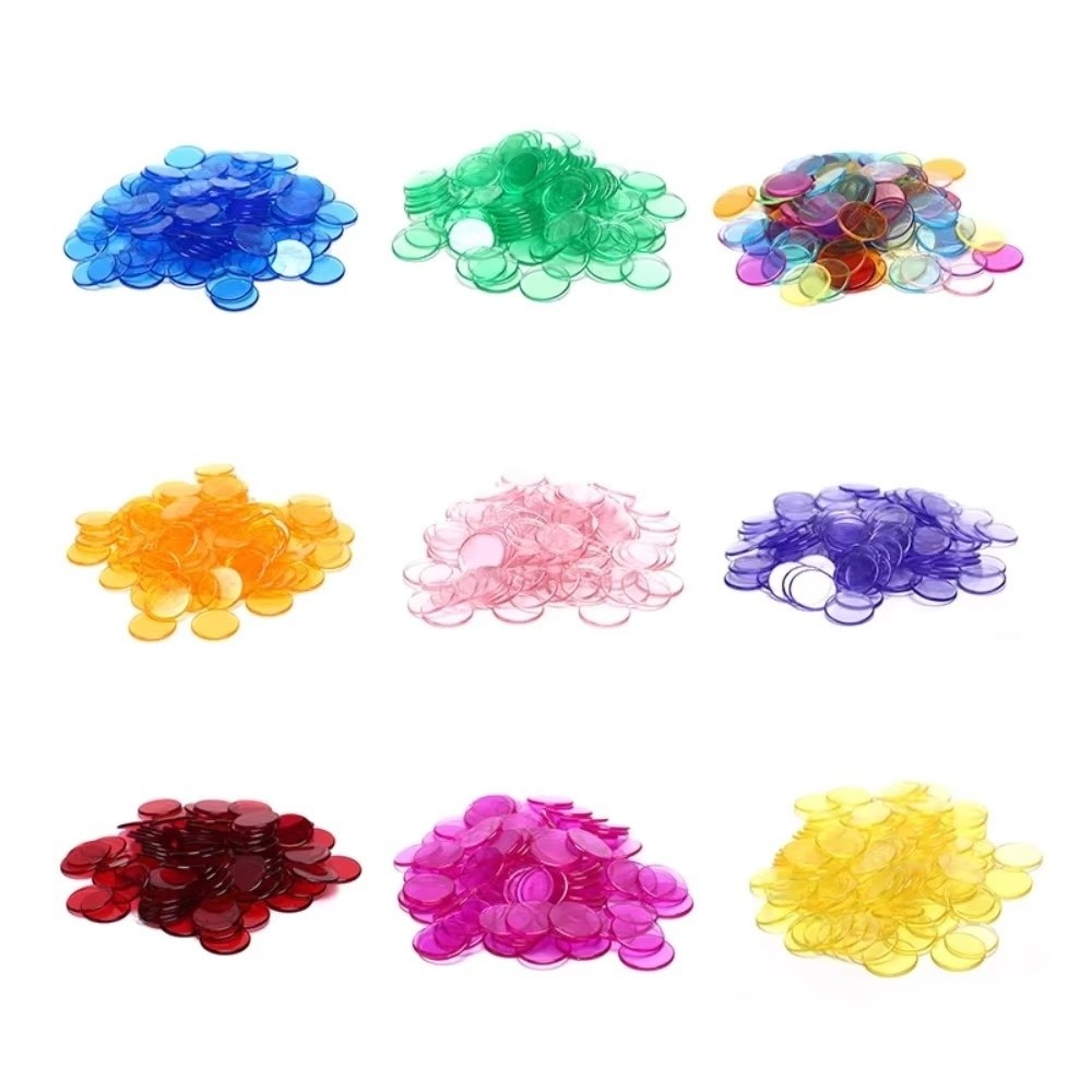 100Pcs New Plastic Round Count - огляд і ціна Color Checker Card