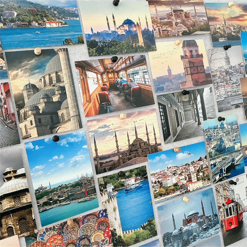30Pcs 10x14cm Travel Landscape - огляд і ціна Photography Journalism