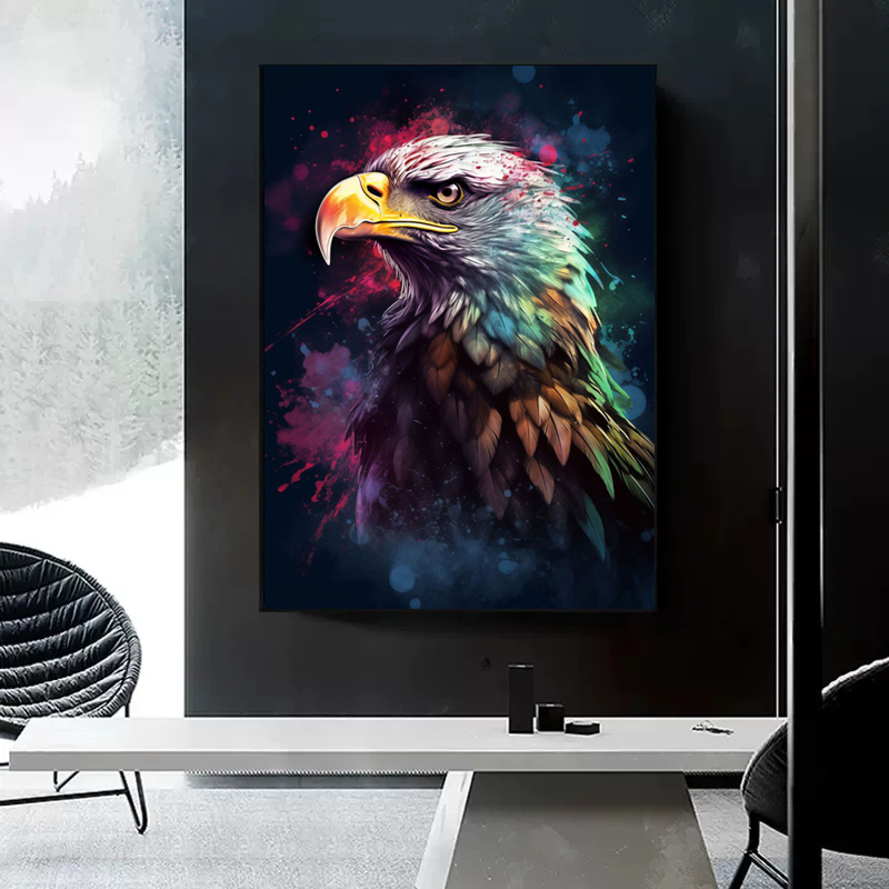 Watercolor Lion Tiger Monkey O - огляд і ціна Photography Duck
