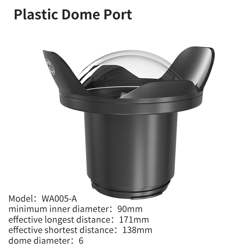 6' Wide Angle Dome Port Lens F - огляд і ціна Photography Angles