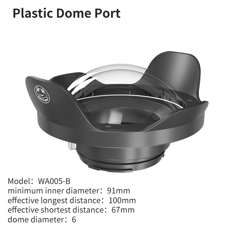 6' Wide Angle Dome Port Lens F - огляд і ціна Photography Angles