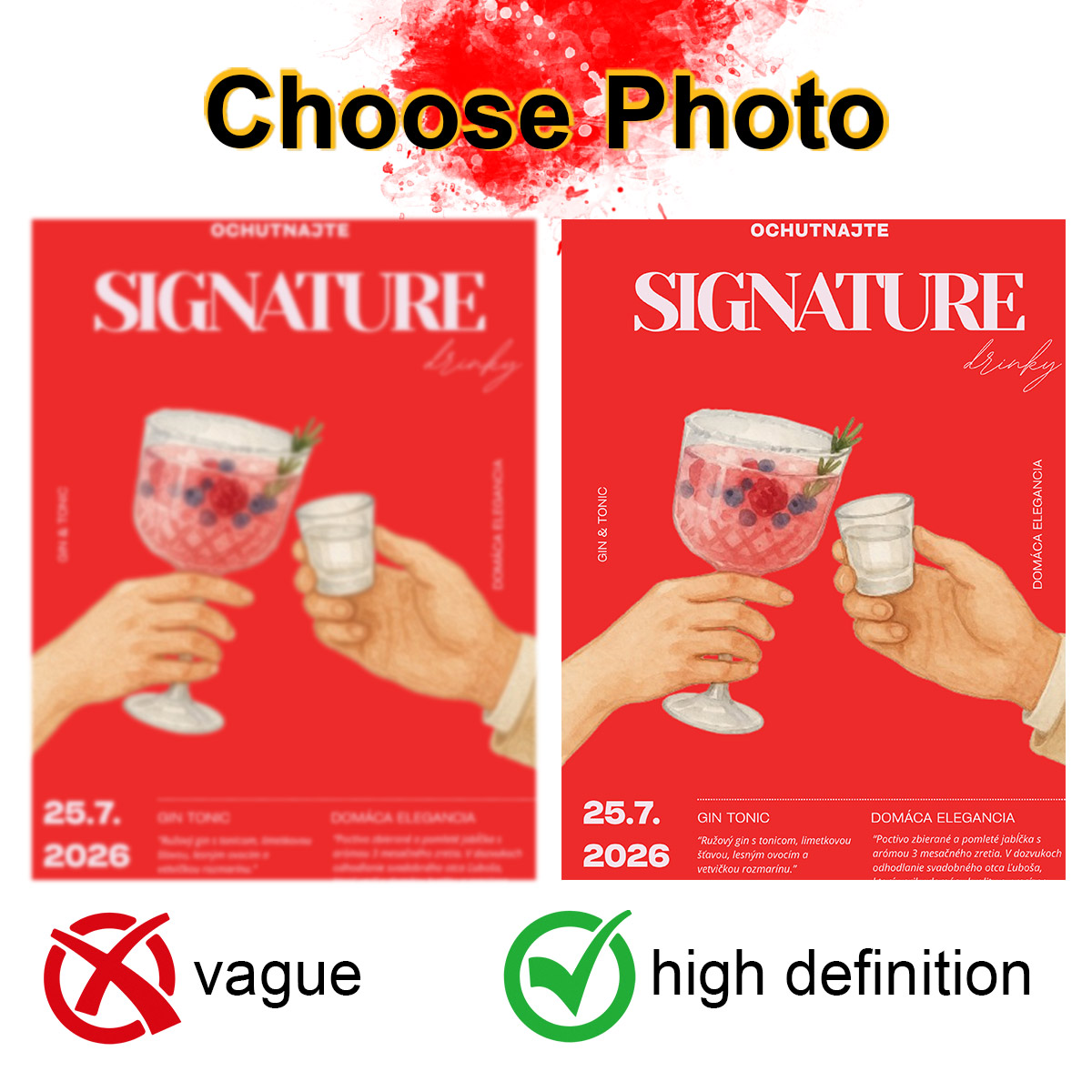Custom Photo Advertising Poste - огляд і ціна Photography Poster