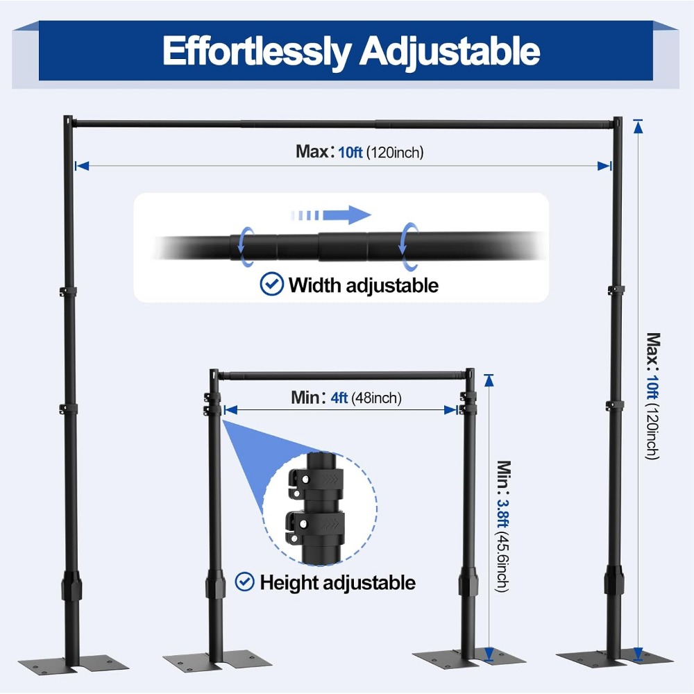 EMART Backdrop Stand Heavy Dut - огляд і ціна Backdrop Stand Kit