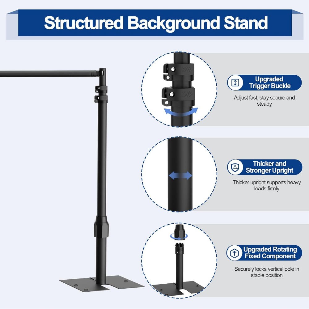 EMART Backdrop Stand Heavy Dut - огляд і ціна Backdrop Stand Kit