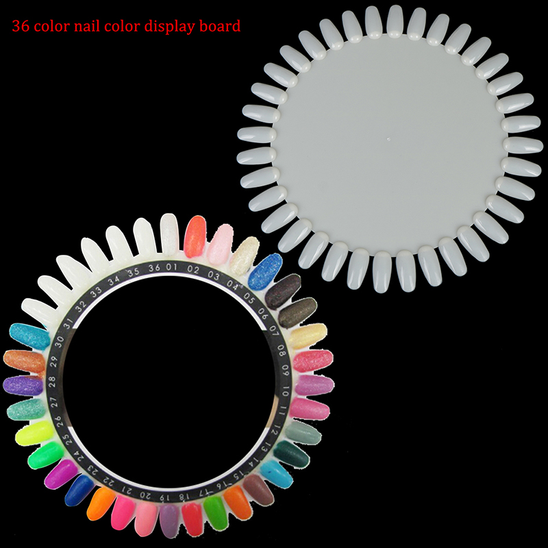 36 Colors Round Nail Polish Ge - огляд і ціна Color Checker Card